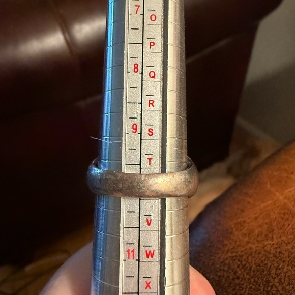 SKJ sterling silver Multicolor Crystal Heart Ring Size 10 - Picture 5 of 7